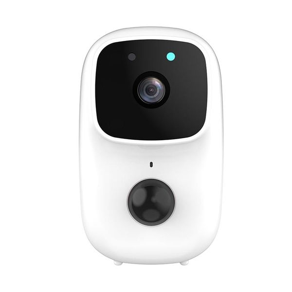 

wireless video doorbell camera wi-fi with smart pir motion detection wide angle night vision features