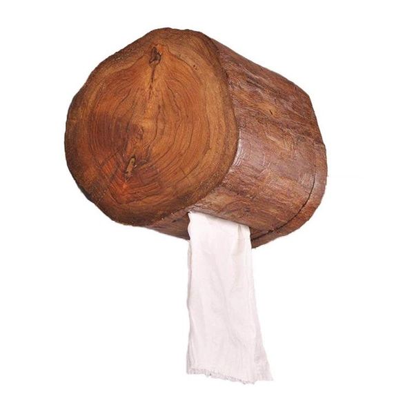 

vintage wooden paper tube home l room tissue box bathroom roll holder bathroom kitchen paper holder