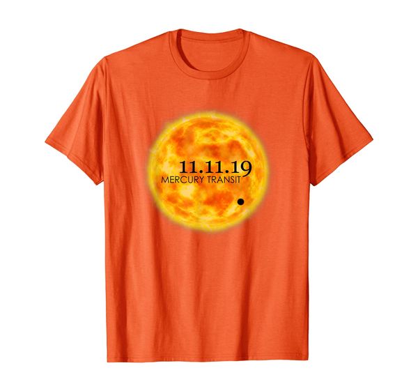 

transit of mercury on november 11, 2019 rare solar eclipse t-shirt, White;black