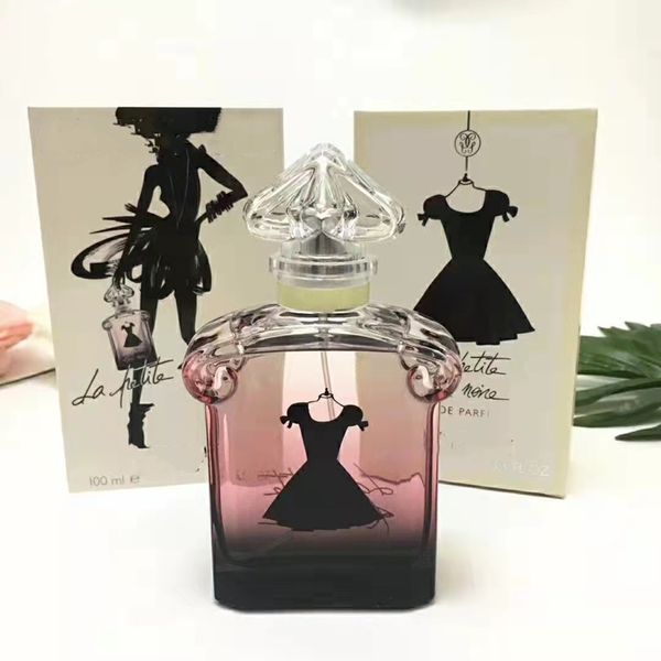 High-End-Fabrik direkt begrenztes Geschenk Parfümduft schwarzes Kleid Flasche für Mann Frau 100 ml Parfumspray höchste Qualität Schnelle Lieferung