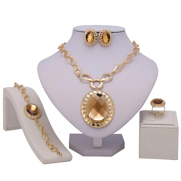 

earrings & necklace zuodi design bridal jewelry set nigerian wedding woman accessories dubai gold designer wholesale, Silver
