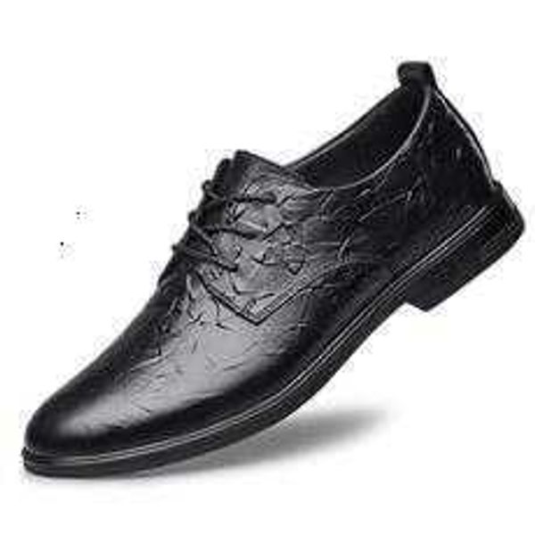 

tangzuo a2022 lace up small leather shoes, , 38-44, Black