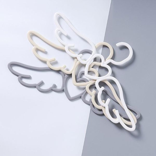 

laundry bags portable creative wings hanger scarf tie plastic slip multifunction angel drying rack