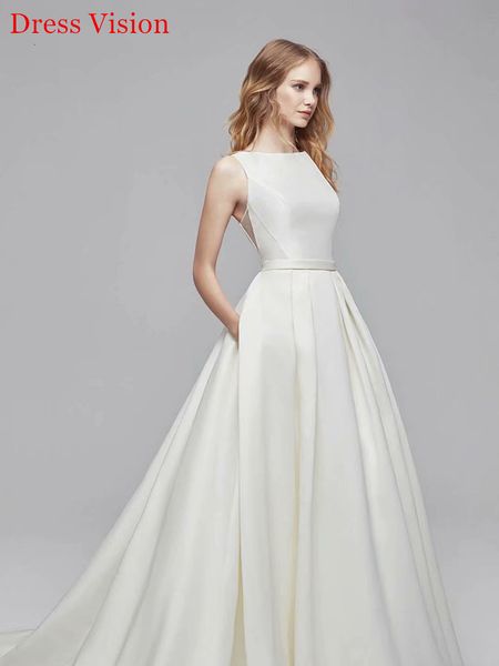 

2021 vestido noiva wedding party longue formal simple robe de soiree brideto be o9vc, White