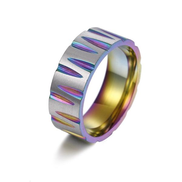 

cluster rings fashion trend stainless steel w victory ring, Golden;silver