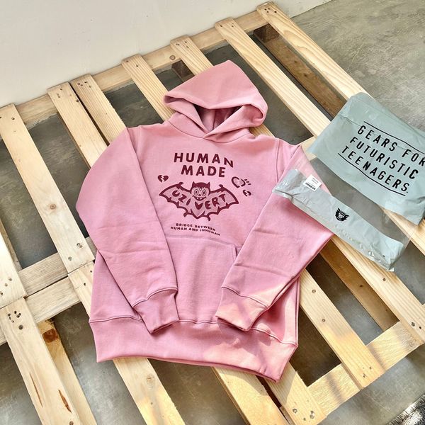 Hoodie cor-de-rosa dos homens das mulheres impressas moletom com capuz oversize oleam o revestimento de alta qualidade dos homens dos homens