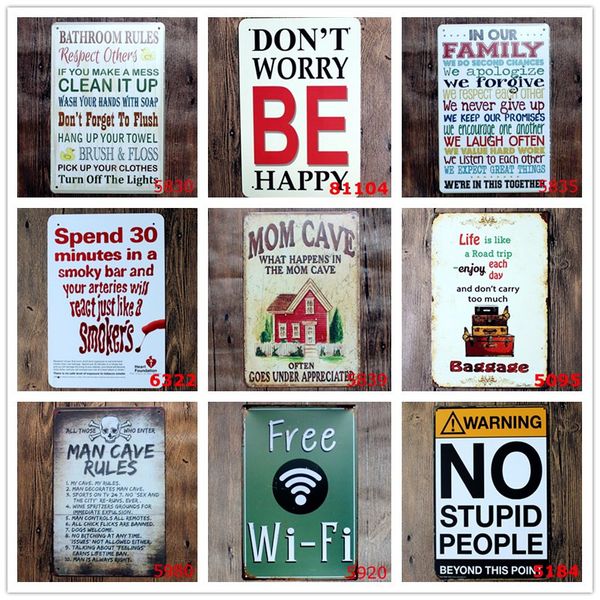 

mom cave vintage metal tin signs cafe bar pub club home wall decor art poster retro plaque decorative plates christmas gift n130