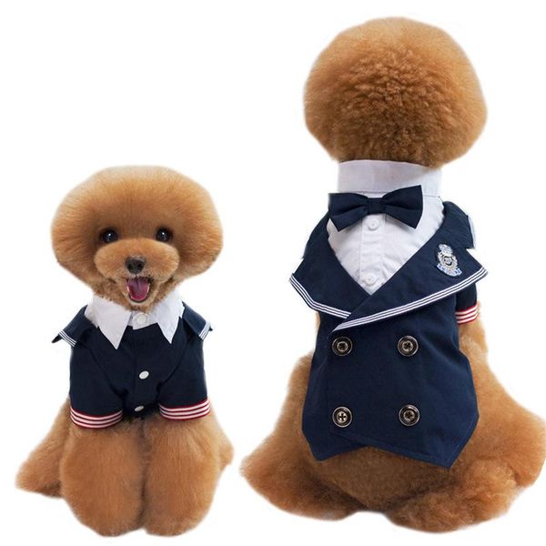 

dog apparel spring autumn british styles pet clothing comfortable breathable fashion cute full dress teddy bichon small