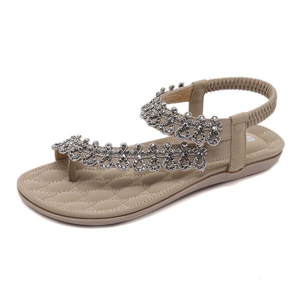 

2021 summer shoes woman sandals fashion flat sandalias mujer shallow mouth gladiator beach sandals ladies slides, Black