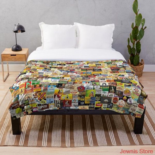 

blankets belgian beer blanket print on demand decorative sherpa for sofa bed gift