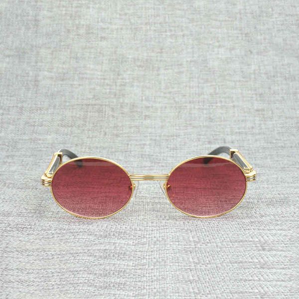 

2022 factory wholesale vintage buffalo horn men accessories round natural wood gafas los hombres sun oculos shades luxury eyeglasses s403, White;black