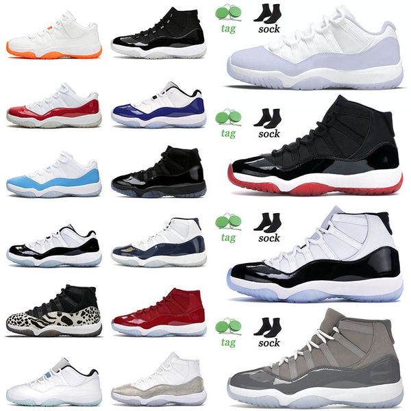

2022 og jumpman 11 11s xi mens jorden basketball shoes low pure violet high bred concord 45 cool grey 25th anniversary women men trainers