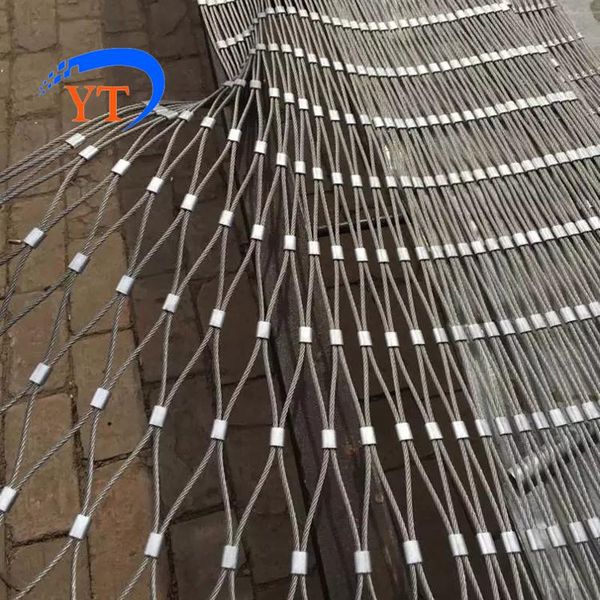 

fencing, trellis & gates stainless steel balustrade infill cable mesh/ rope wire mesh fence