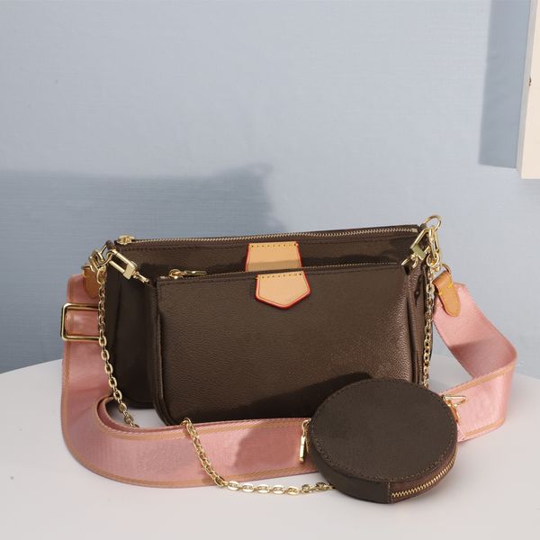 

yq 3-piece set luxurys favorite designers bags womens should bag fashiontote purse wallet crossbodybags small chain purses cosmetic pocket m