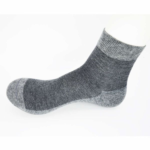 

thin ion socks all cotton medium tube day men's spring autumn, Black
