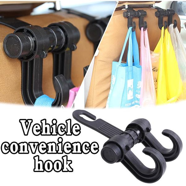 

hooks & rails vehicle-mounted multi-purpose hook in-car storage movable car holder shelf home organizer