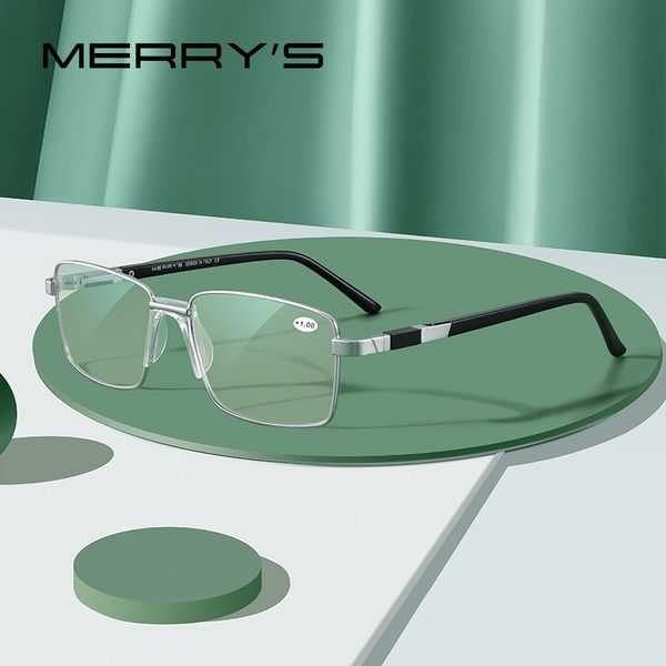 

merrys design anti blue light blocking men reading cr-39 resin aspheric glasses lenses +1.00 +1.50 +2.00 +2.50 s2189flh