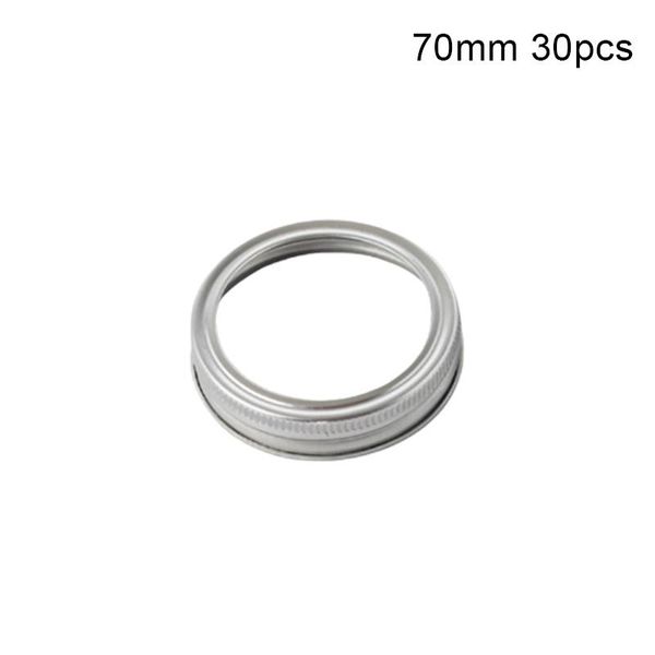 

kitchen storage & organization 10/30pcs regular splits type leakproof mouth canning lids with sealing rings for mason