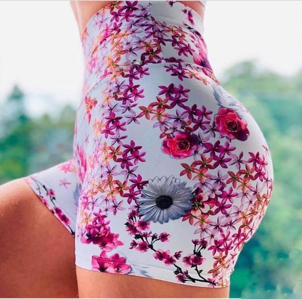 

yoga outfits women high waist energy seamless shorts push up hip gym fitness sports leggings1, White;red