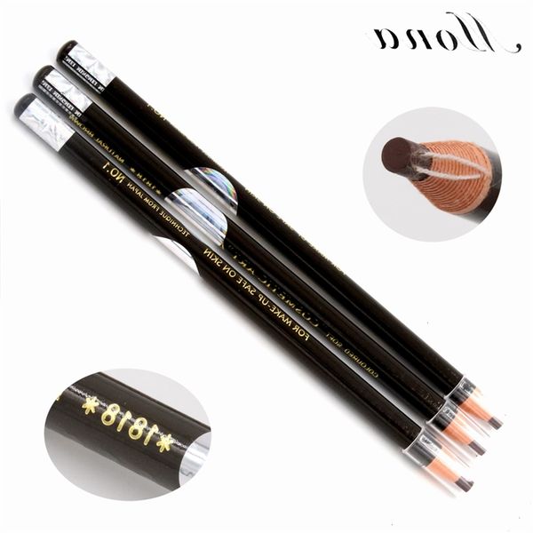 

3pcs brown eyebrow pencil for eyebrow permanent makeup tattoo beauty makeup tools stereotypes pen eyebrow pencil