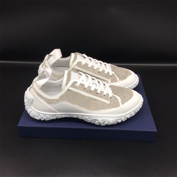 

quality casual shoes high low sneakers oblique trainers embroidery printed alphabet canvas shoe women men stylist shoe with box, Black
