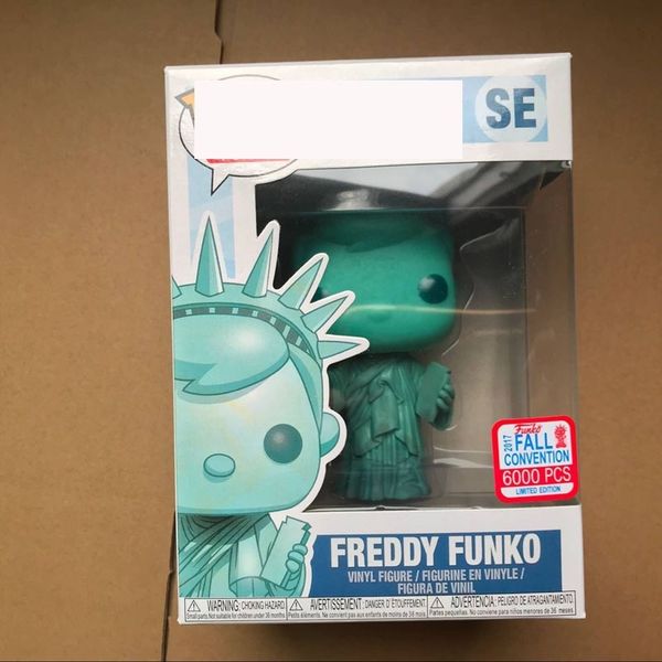 

64funko pop statue of liberty model toy freddy limited se#