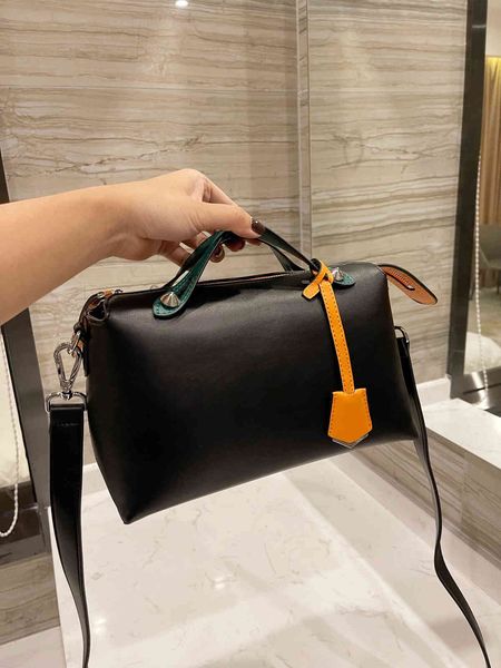 

designer tote bag branded crossbody mini luxurys bags handbag black genuine leathers high-end clutch brand design leather pendant buckle d