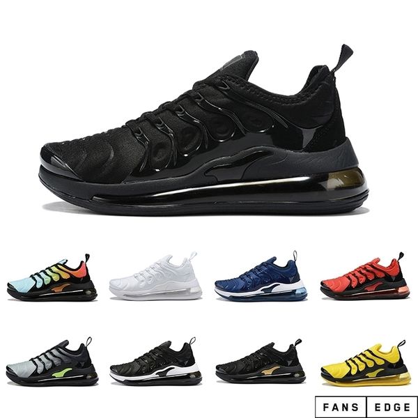 

2020 grape cushion tn plus women men running shoes sunset triple black white bumblebee volt work blue designers trainers sports sneakers