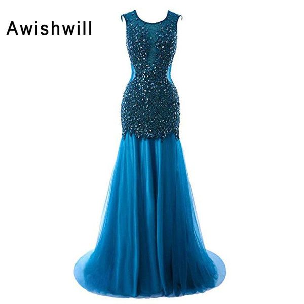 

party dresses custom made open back beaded rhinestones tulle floor length cap sleeve prom dress women long formal evening gown, White;black