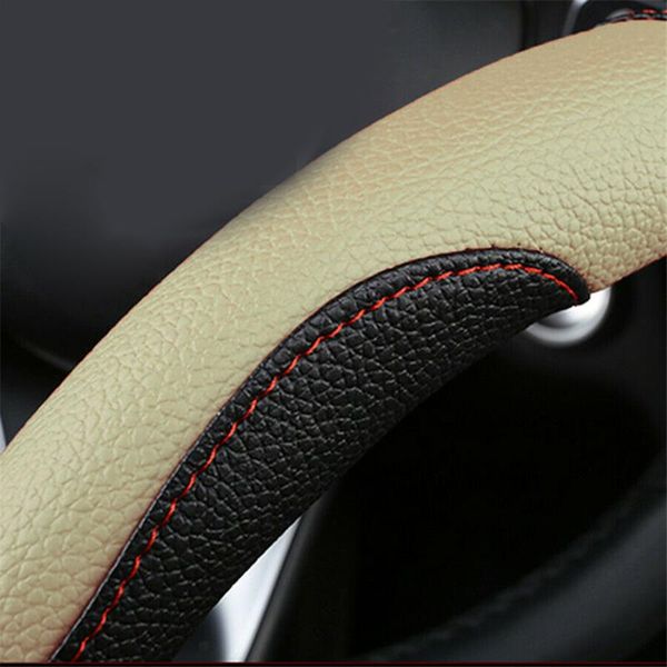 

steering wheel covers styling cover stitching accessories car comfortable non-slip