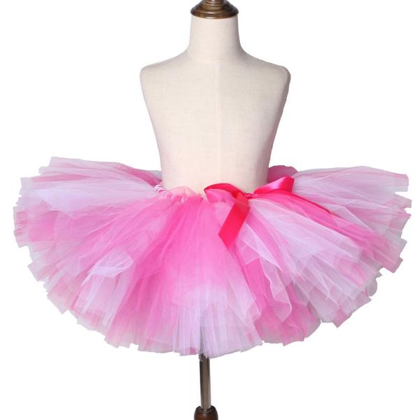 

skirts girls tutu skirt pink & light fluffy tulle baby kids birthday party children dance ballet tutus, Blue