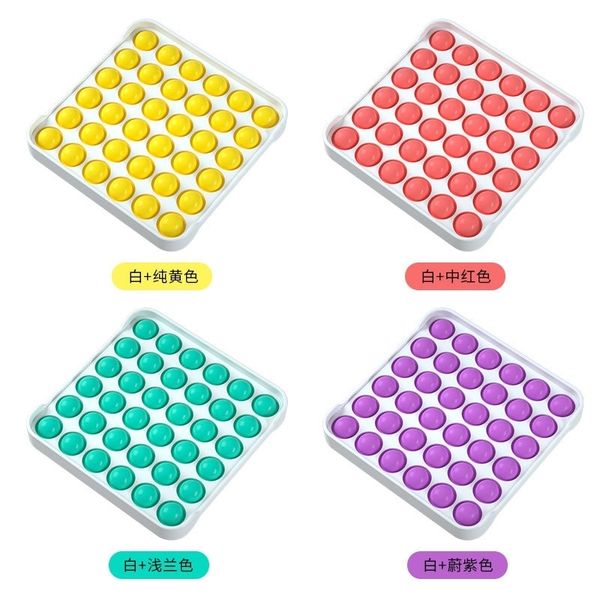 

selling rodent killing pioneer puzzle mental arithmetic silicone game board push bubble decompression desktoy