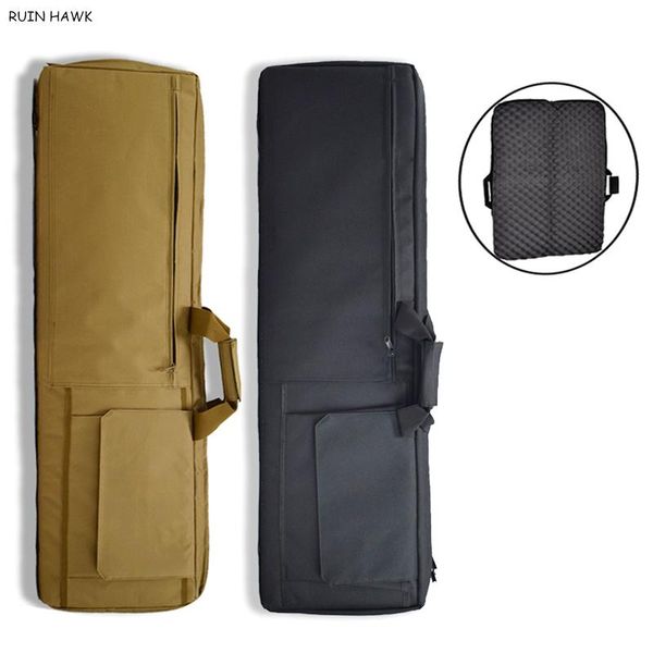 Sacchi di roba 85 cm / 100 cm Borsa per pistola tattica Esercito Tiro da cecchino Custodia per fucile militare Paintball Molle Pouch Accessori per la caccia