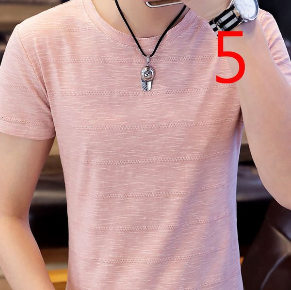 

2021 summer new korean version the trend of self-cultivation leisure lapels hong kong wind led t-shirt tide sdfy, White;black