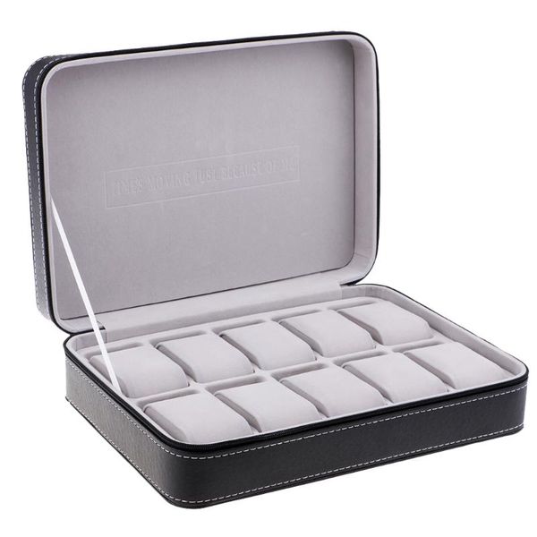 

jewelry pouches, bags 10 slot pu leather watch box home waist organizer bracelet holder storage, Pink;blue