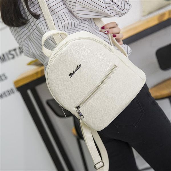 

2020 new summer small women backpack candy color student travel shoulder bags teenager girls female mochila bagpack