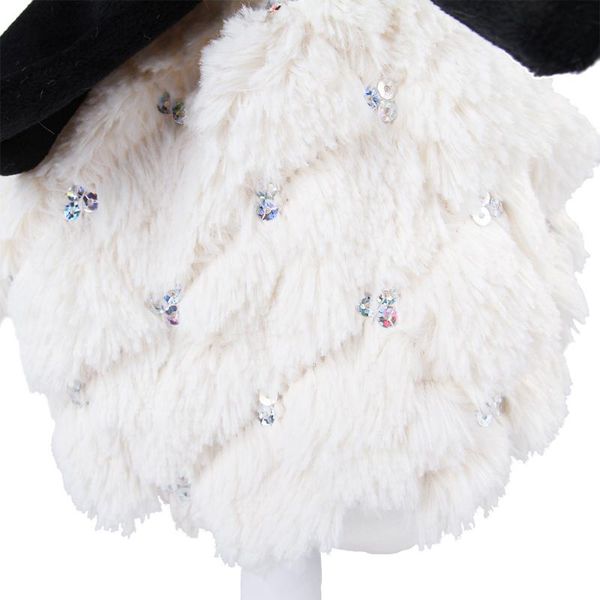 

dog apparel princess thickened small sequin vest pet puppy clothes winter keep warm cotton skirt supplies