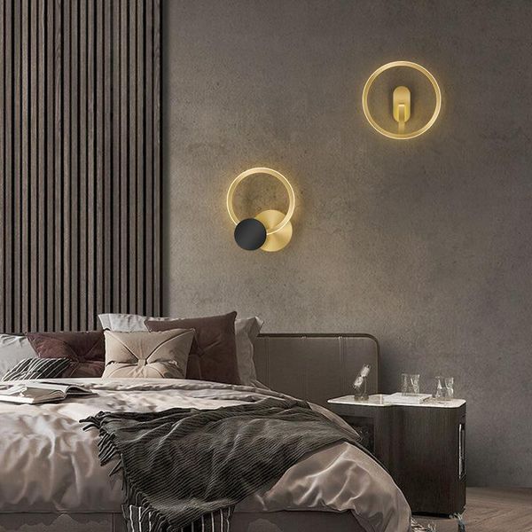 

wall lamp modern led stone bedroom light luminaria aplique luz pared monkey home deco beside living room