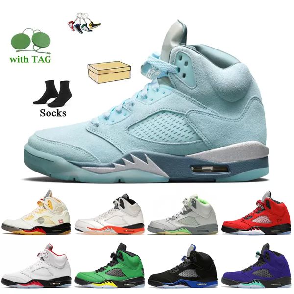 

jumpman 5 5s bluebird mens trainers basketball shoes green bean shattered backboard racer blue raging bull oregon ducks sail unc florida gat, Black
