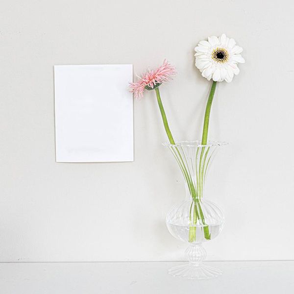 

flower vase for wedding decor centerpiece glass vase modern flowers arrangement handmade tablevases for flowers