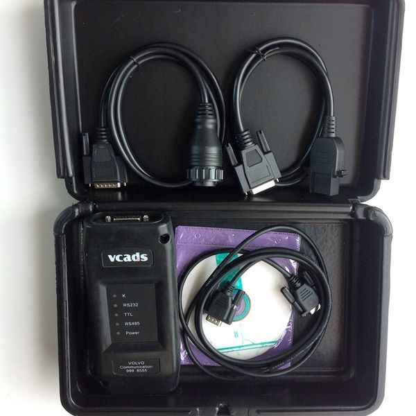 

vcads pro tool 2.40 for volvo truck diagnostic scanner with multi languages