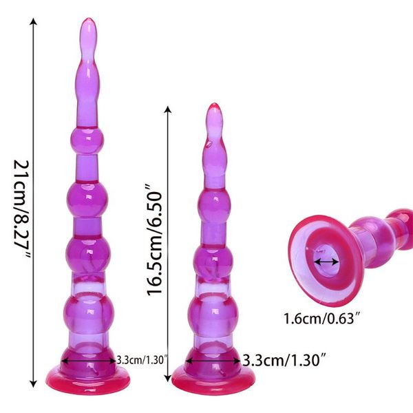 

beads plug massage pleasure butt stimulation toy for lesbian women men