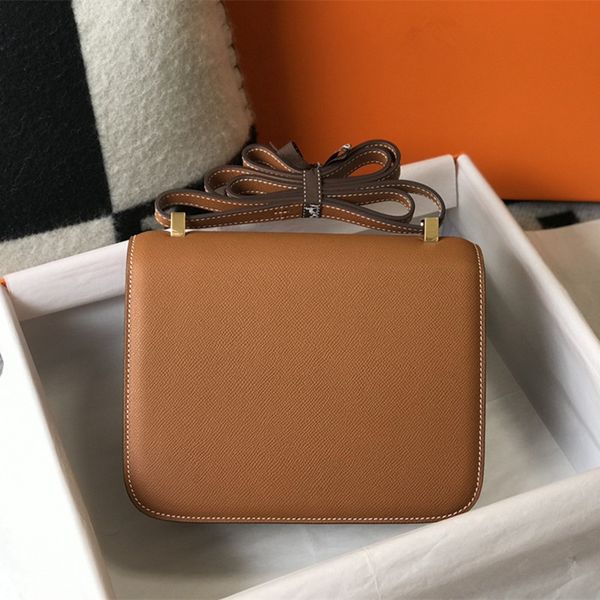 

design hand 2021 new kangkang versatile bean curd single shoulder slanting small square leather women's bag fashion stewardess