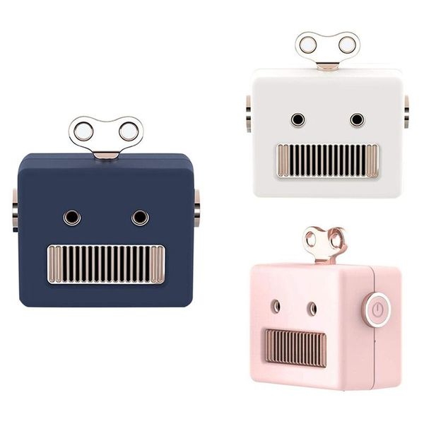 

retro robot shape bluetooth speaker cartoon outdoor hifi bass column