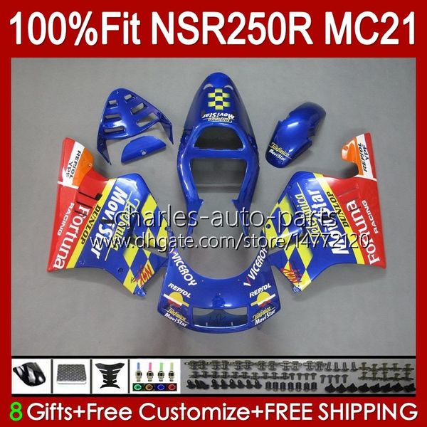 Injeção de OEM para Honda NSR250 NSR 250 R NSR250R 1990 1991 1992 1993 103HC.48 Movistar RED MC21 NSR 250R PGM3 NSR250RR 90 91 92 93