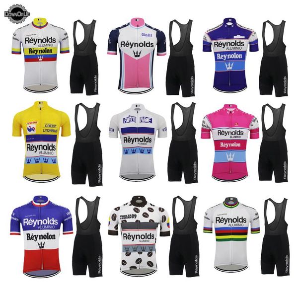 

racing sets multi chooses retro bike clothing set quality go pro men cycling jersey 9d gel pad mtb short sleeve suit, Black;blue