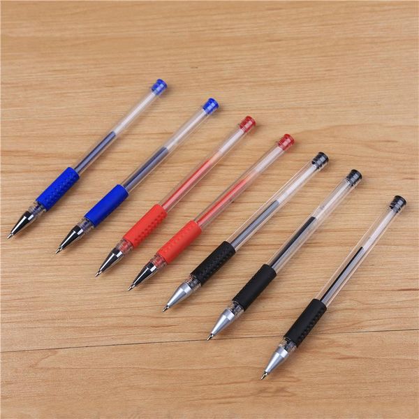 

1/3/5pcs gel pen set black red blue ink ballpoint pen tip 0.5mm writing signature school office supply