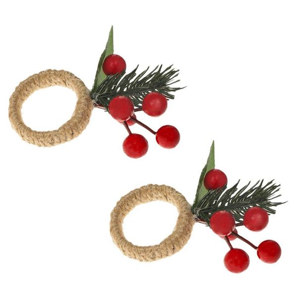 

napkin rings 2pcs creative buckle christmas pine cone ring adorable clasp