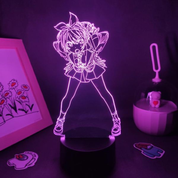 

night lights rent a girlfriend 3d led lava lamp manga anime figure ruka sarashina rgb battery nightlight table decoration kanojo okarishimas