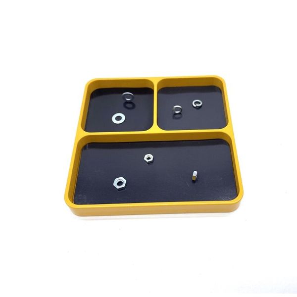 

tool organizers type alloy material mobile repair box screw mat magnetic tray bolts nuts pad mini storage